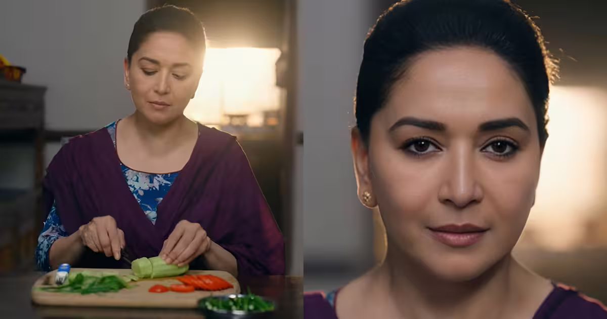 माधुरी दीक्षित की 'भोली सी सूरत' के पीछे छिपी है सीरियल किलर या कोई नई कहानी! 'मिसेज देशपांडे' का टीजर देख फैंस हैरान | Mrs Deshpande teaser out Madhuri Dixit intense look Bholi Si Surat while hinting at serial killer Streaming 19 Dec on Jio Hotstar