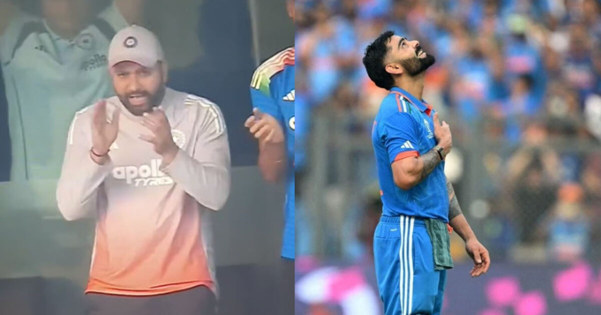 IND vs SA: विराट कोहली के शतक बनते ही कुर्सी से उछले रोहित शर्मा, वीडियो में देखें कैसे सेलिब्रेशन से सबकी बोलती की बंद | Rohit’s celebration on Virat Kohli’s century