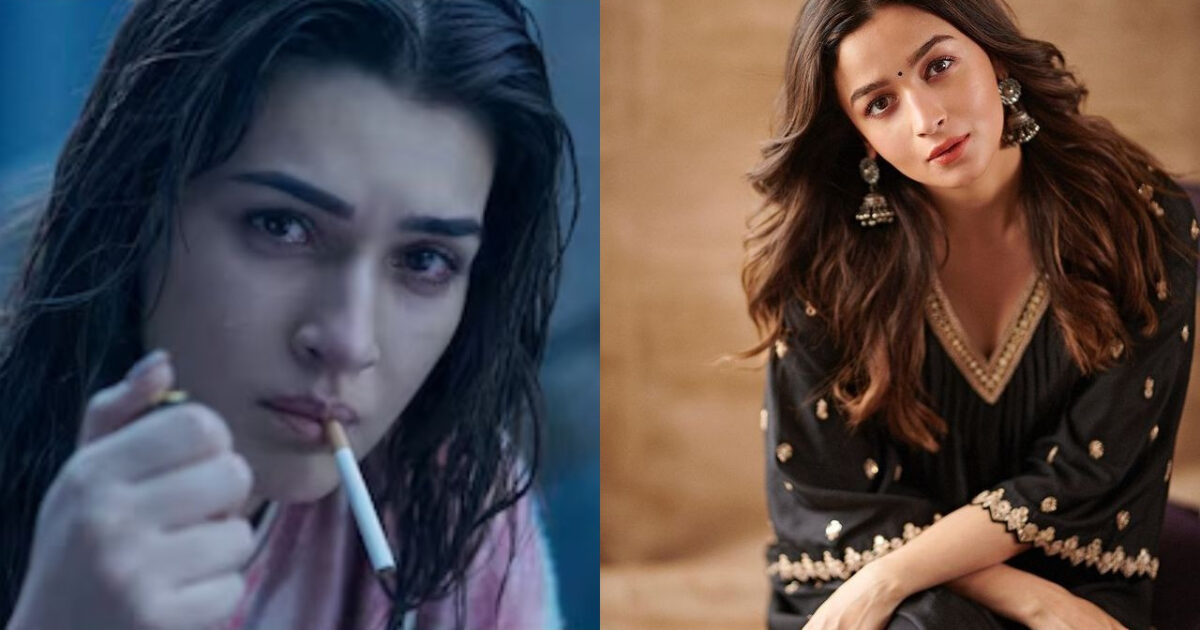 आलिया भट्ट से बेहतर हैं कृति सेनन? 'तेरे इश्क में' एक्ट्रेस की एक्टिंग के कायल हुए फैंस, लोगों में छिड़ी बहस | Tere Ishk Mein release after Internet thinks Kriti Sanon is talented than Alia Bhatt