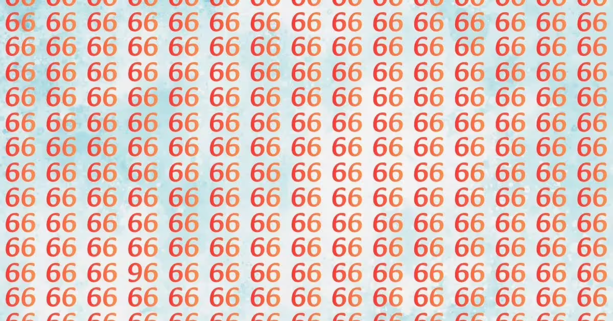 99% लोगों को नहीं दिखा इस फोटो में 96, दम है तो आप ढूंढ कर दिखाएं