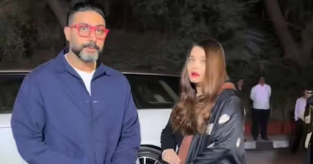 तलाक की अफवाहों को ‘बकवास’ बताने के बाद पहली बार साथ दिखे अभिषेक-ऐश्वर्या