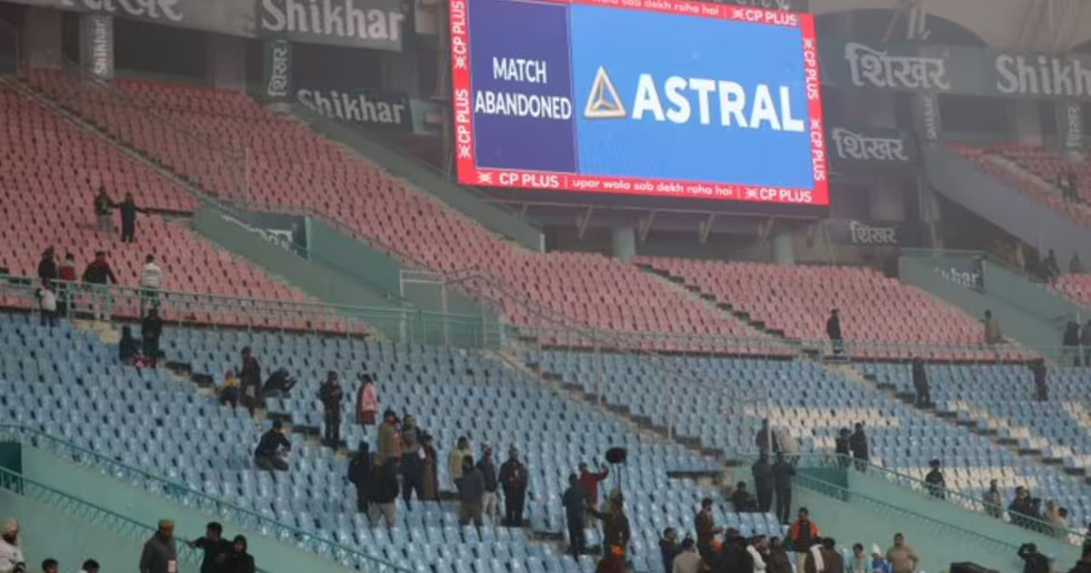 IND vs SA: गेंद फेंकना तो दूर टॉस भी नहीं हो पाया, लखनऊ में कोहरे की वजह से चौथा टी20 रद्द | fourth T20 match between India and South Africa has been cancelled