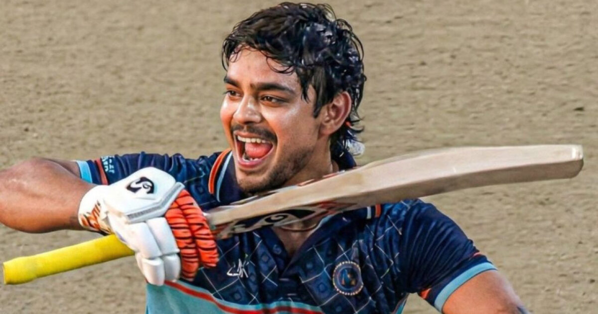 ईशान किशन ने 33 गेंदों में सेंचुरी जड़कर टी 20 वर्ल्ड कप टीम में एंट्री का मनाया जश्न, विजय हजारे में खेली तूफानी पारी | Ishan Kishan scored century just 33 balls in Vijay Hazare Trophy after SMAT