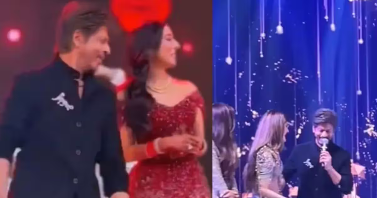 दुल्हन ने वेडिंग स्टेज पर शाहरुख खान के साथ ठुमके लगाने से किया इनकार, वीडियो में देखें किंग से कैसे कराया 'जुबान केसरी' मोमेंट