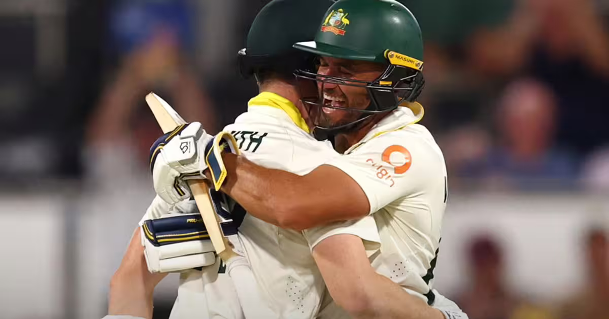 AUS vs ENG: स्मिथ ने सिक्स जड़कर गाबा टेस्ट में ऑस्ट्रेलिया को दिलाई 2-0 की बढ़त, इंग्लैंड को हराने के साथ दिया गहरा घाव! | ashes 2025 australia beat england in Gabba Brisbane by eight wickets