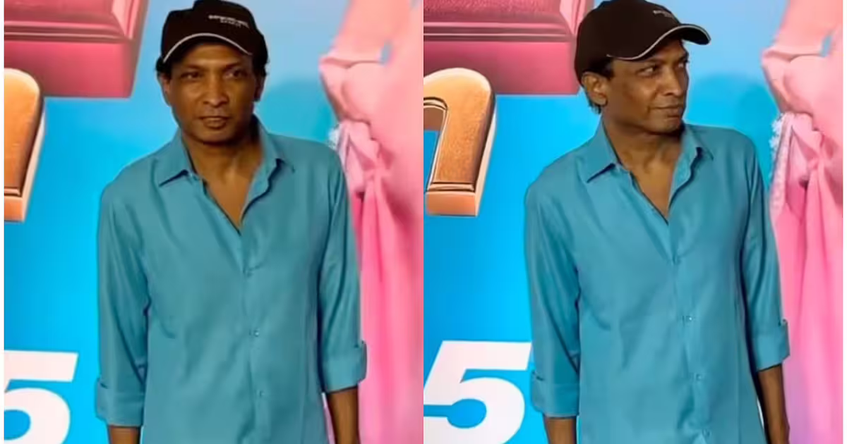 50 साल के कॉमेडियन सुनील पाल को ये क्या हुआ? ढिली शर्ट, पैरों में चप्पल देख परेशान हुए फैंस | sunil pal weight loss health concern kis kis ko pyaar karun 2 premiere mumbai video