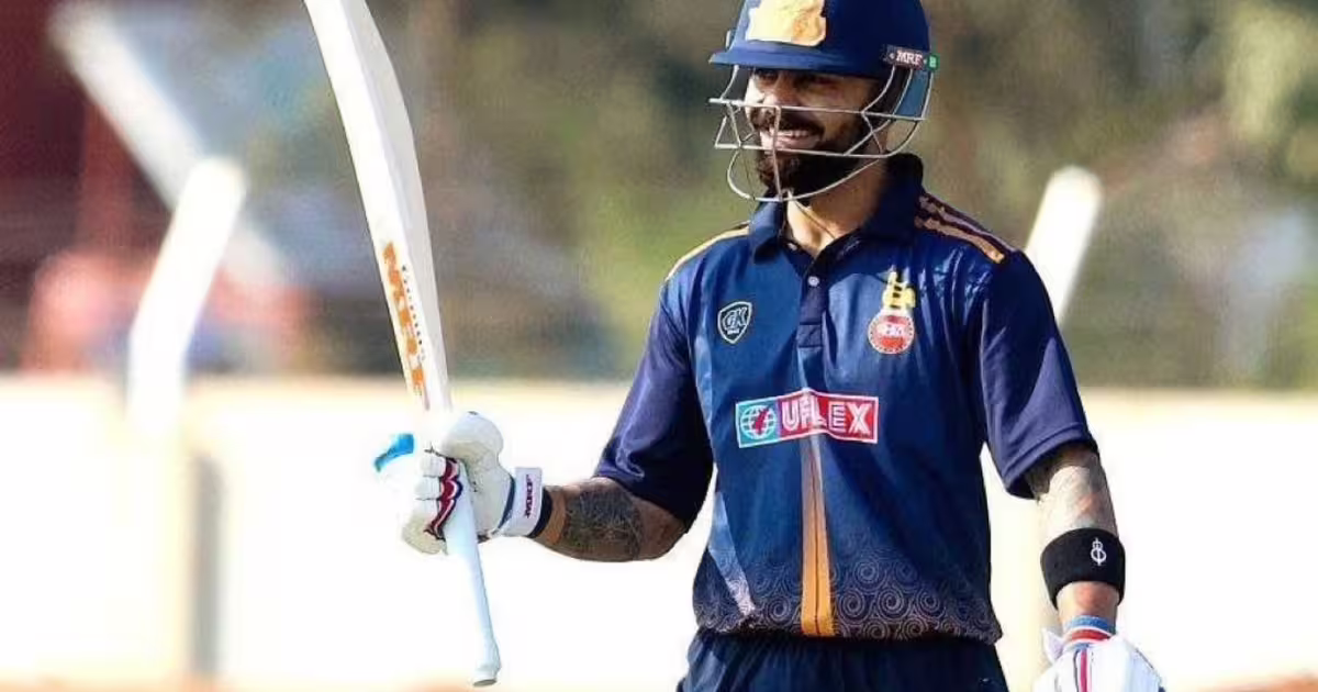 न्यूजीलैंड के खिलाफ वनडे सीरीज से पहले विजय हजारे ट्रॉफी में खेलेंगे विराट कोहली! इस दिन एक्शन में नजर आएंगे 'किंग' | virat kohli likely to play vijay hazare trophy 2025 before india vs new zealand odi series