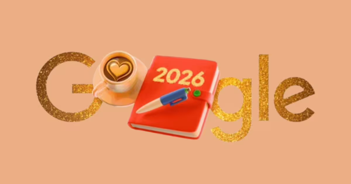 आज गूगल डुडल बना रिजॉल्यूशन लिस्ट, क्रिएटिव तरीके से कर रहा नये साल का स्वागत