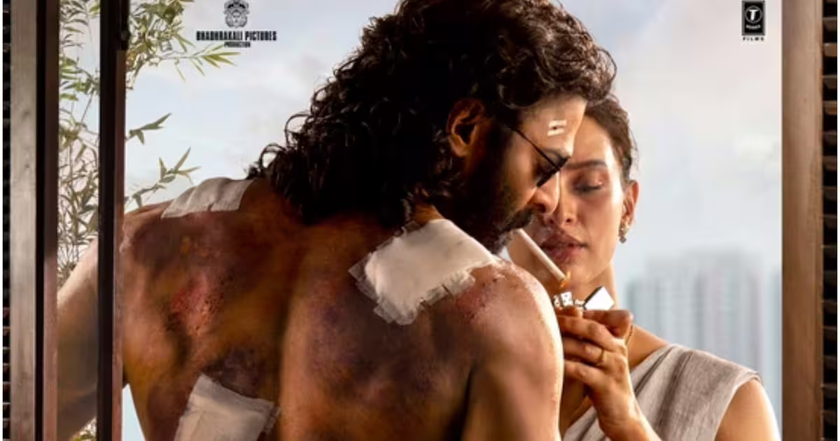 हाथ में शराब, पीठ पर पट्टियां... 'स्पिरिट' का नया पोस्टर रिलीज, प्रभास के ट्रांसफॉर्मेशन ने मचाया भौकाल | Spirit First Look Prabhas Intense Avatar Triptii Dimri